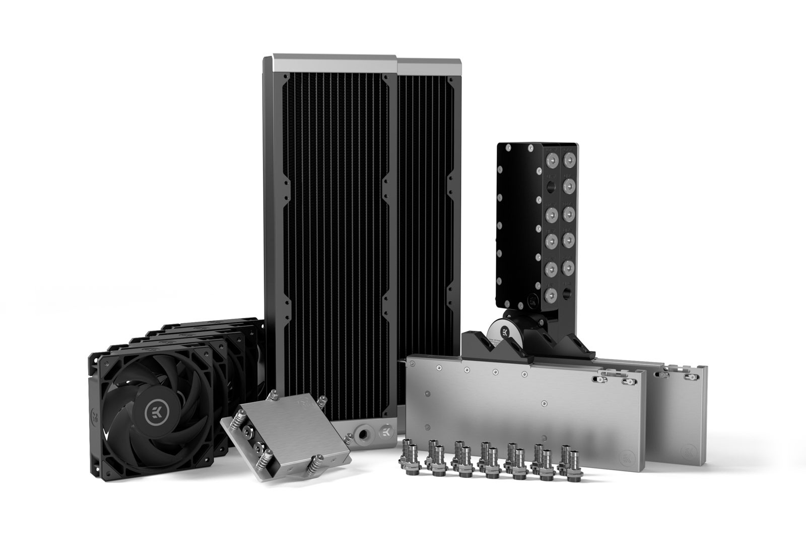 Liquid cooling components